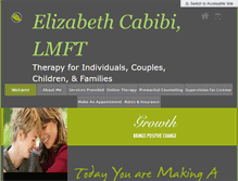 Tablet Screenshot of collaborativefamilycounseling.com